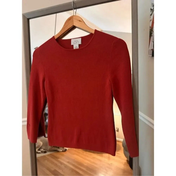 LOFT Crew‎ Neck Sweater Size XS - Picture 1 of 3